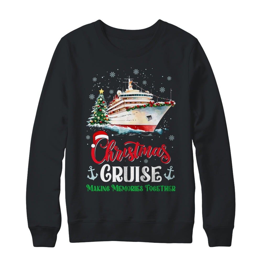Christmas Cruise Squad Making Memories Together Family Trip Shirt & Sweatshirt | teecentury
