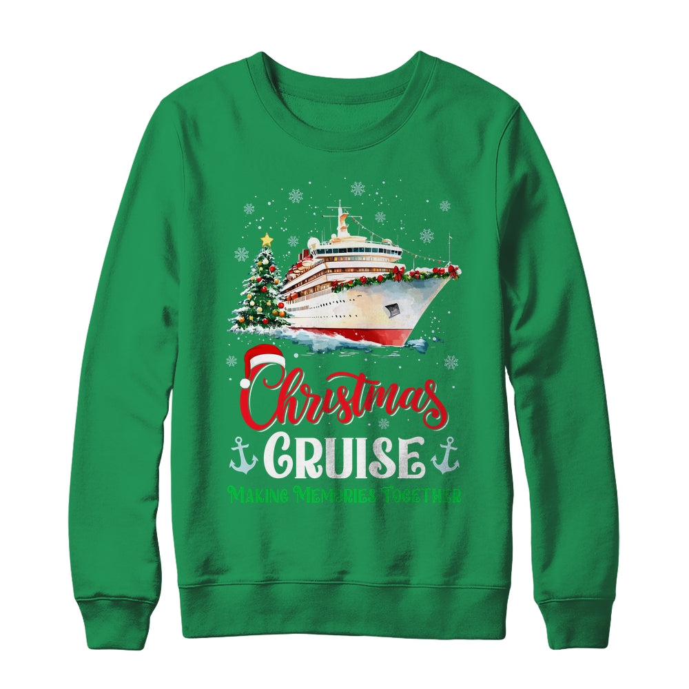 Christmas Cruise Squad Making Memories Together Family Trip Shirt & Sweatshirt | teecentury
