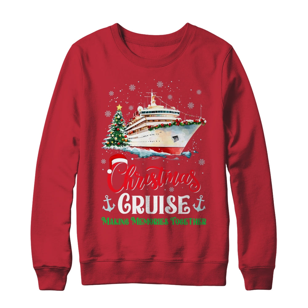 Christmas Cruise Squad Making Memories Together Family Trip Shirt & Sweatshirt | teecentury