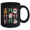 Christmas Dental Squad Crew Dentist Assistant Bow Coquette Mug | teecentury