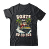 Christmas Funny Santa Boats And Ho Ho Hos Boat Captain Men Shirt & Sweatshirt | teecentury