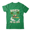 Christmas Funny Santa Boats And Ho Ho Hos Boat Captain Men Shirt & Sweatshirt | teecentury