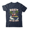 Christmas Funny Santa Boats And Ho Ho Hos Boat Captain Men Shirt & Sweatshirt | teecentury