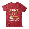 Christmas Funny Santa Boats And Ho Ho Hos Boat Captain Men Shirt & Sweatshirt | teecentury