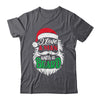 Christmas I Love A Man With A Beard Funny Santa Claus Shirt & Sweatshirt | teecentury