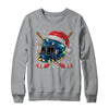 Christmas Ice Hockey Helmet Santa Xmas Men Boys Kids Teen Shirt & Sweatshirt | teecentury