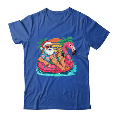 Christmas In July Boys Girls Kids Santa Flamingo Summer Xmas Shirt & Tank Top | teecentury