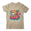 Christmas In July Boys Girls Kids Santa Flamingo Summer Xmas Shirt & Tank Top | teecentury