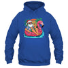 Christmas In July Boys Girls Kids Santa Flamingo Summer Xmas Shirt & Tank Top | teecentury