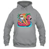 Christmas In July Boys Girls Kids Santa Flamingo Summer Xmas Shirt & Tank Top | teecentury