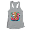 Christmas In July Boys Girls Kids Santa Flamingo Summer Xmas Shirt & Tank Top | teecentury