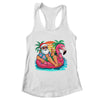 Christmas In July Boys Girls Kids Santa Flamingo Summer Xmas Shirt & Tank Top | teecentury