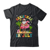 Christmas In July Funny Santa Summer Beach Vacation Shirt & Tank Top | teecentury