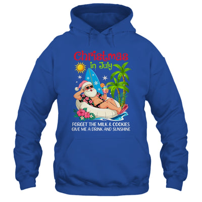 Christmas In July Palm Tree Beach Hawaii Summer Santa Mens Shirt & Tank Top | teecentury