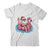 Christmas In July Santa Flamingo Summer Xmas Boys Kids Shirt & Tank Top | teecentury
