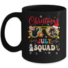 Christmas In July Squad Sunglasses Summer Beach Funny Women Mug | teecentury