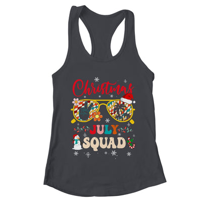 Christmas In July Squad Sunglasses Summer Beach Funny Women Shirt & Tank Top | teecentury