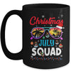 Christmas In July Squad Sunglasses Summer Beach Funny Xmas Mug | teecentury
