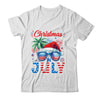 Christmas In July Summer Vacation Hawaii Santa USA Flag Men Shirt & Tank Top | teecentury