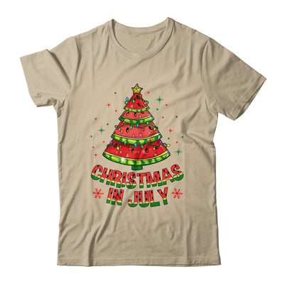 Christmas In July Watermelon Tree Summer Mens Womens Kids Shirt & Tank Top | teecentury