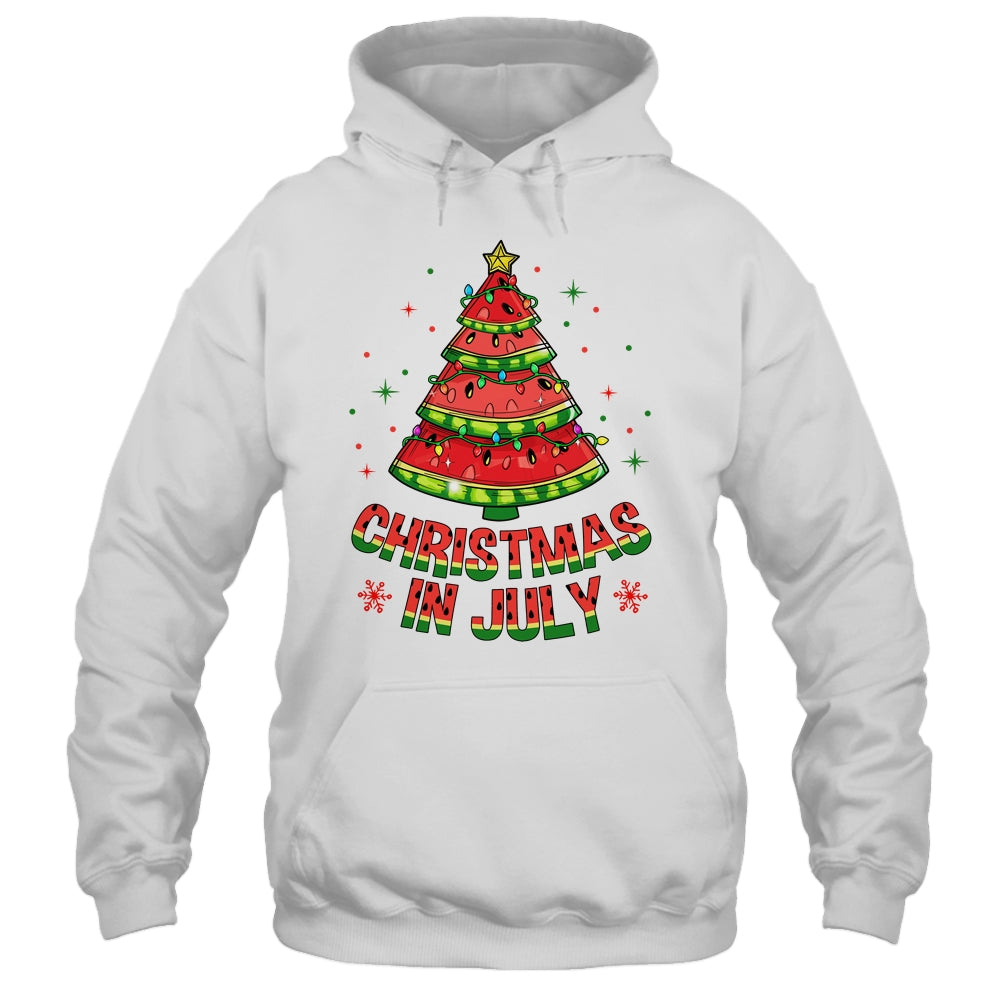 Christmas In July Watermelon Tree Summer Mens Womens Kids Shirt & Tank Top | teecentury