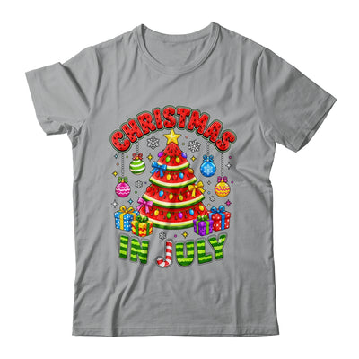 Christmas In July Watermelon Xmas Tree Summer Men Women Kids Shirt & Tank Top | teecentury