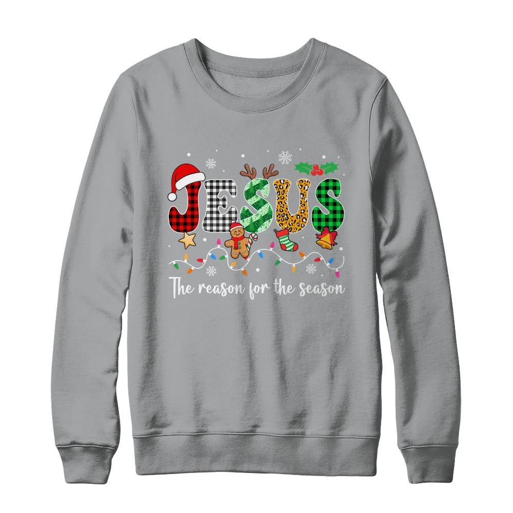 Christmas Jesus Reason Season Xmas Christian Men Women Shirt & Sweatshirt | teecentury