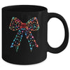 Christmas Light Coquette Bow Christmas Season New Year Retro Mug | teecentury