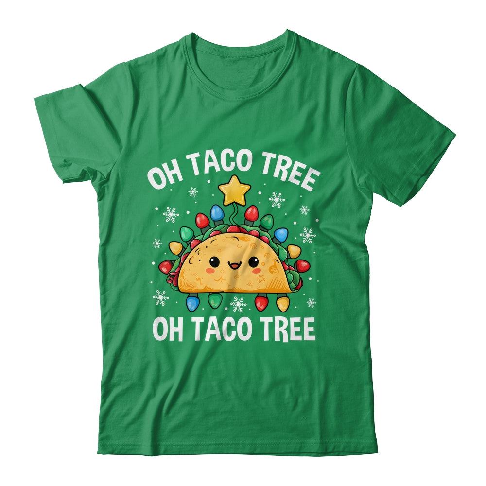Christmas Oh Taco Tree Xmas Mexican Food Men Women Boys Kids Shirt & Sweatshirt | teecentury