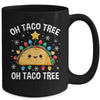 Christmas Oh Taco Tree Xmas Mexican Food Men Women Boys Kids Mug | teecentury