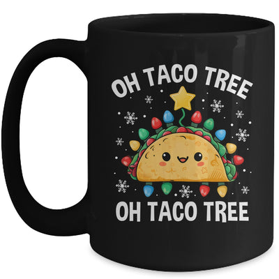 Christmas Oh Taco Tree Xmas Mexican Food Men Women Boys Kids Mug | teecentury