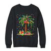 Christmas Palm Tree Light Hawaiian Tropical Xmas Shirt & Sweatshirt | teecentury