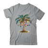 Christmas Palm Tree Women Funny Hawaiian Beach Tropical Xmas Shirt & Sweatshirt | teecentury