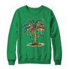 Christmas Palm Tree Women Funny Hawaiian Beach Tropical Xmas Shirt & Sweatshirt | teecentury