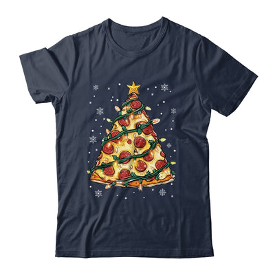 Christmas Pizza Xmas Tree Funny Xmas Food Men Women Kids Shirt & Sweatshirt | teecentury