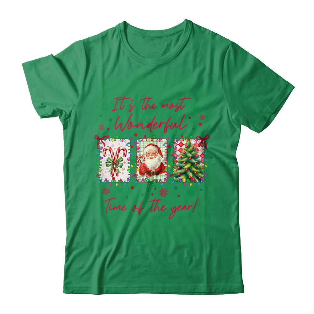 Christmas Retro It's The Most Wonderful Time Of The Year Shirt & Sweatshirt | teecentury