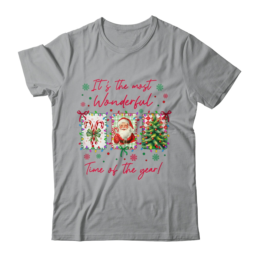Christmas Retro It's The Most Wonderful Time Of The Year Shirt & Sweatshirt | teecentury