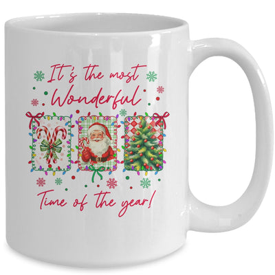 Christmas Retro It's The Most Wonderful Time Of The Year Mug | teecentury
