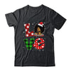 Christmas Santa Hat Black African Girl American Afro Melanin Shirt & Sweatshirt | teecentury