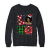 Christmas Santa Hat Black African Girl American Afro Melanin Shirt & Sweatshirt | teecentury