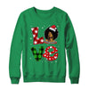 Christmas Santa Hat Black African Girl American Afro Melanin Shirt & Sweatshirt | teecentury