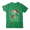 Christmas Skeleton Hot Cocoa Scary Spooky Xmas Holiday Shirt & Sweatshirt | teecentury