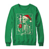 Christmas Skeleton Hot Cocoa Scary Spooky Xmas Holiday Shirt & Sweatshirt | teecentury