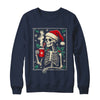 Christmas Skeleton Hot Cocoa Scary Spooky Xmas Holiday Shirt & Sweatshirt | teecentury