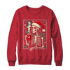 Christmas Skeleton Hot Cocoa Scary Spooky Xmas Holiday Shirt & Sweatshirt | teecentury