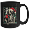 Christmas Skeleton Hot Cocoa Scary Spooky Xmas Holiday Mug | teecentury