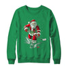 Christmas Sports Santa Playing Ice Hockey Xmas Men Women Shirt & Sweatshirt | teecentury