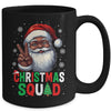 Christmas Squad Santa Afro Men Proud Black African American Mug | teecentury