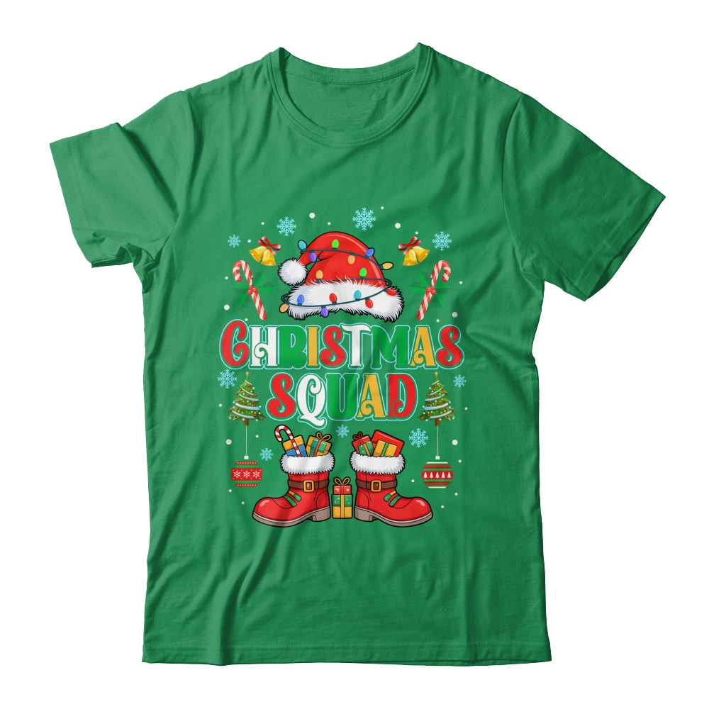 Christmas Squad Xmas Christmas Family Matching Kids Friend Shirt & Sweatshirt | teecentury