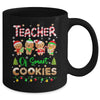Christmas Teacher Of Smart Cookies Funny Cute Gingerbread Mug | teecentury